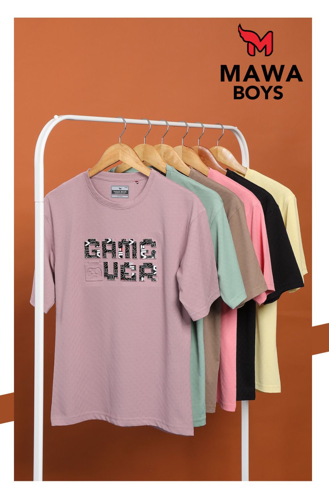 Round Neck Mb-218 Mawa Imported Boys Tshirt Wholesale