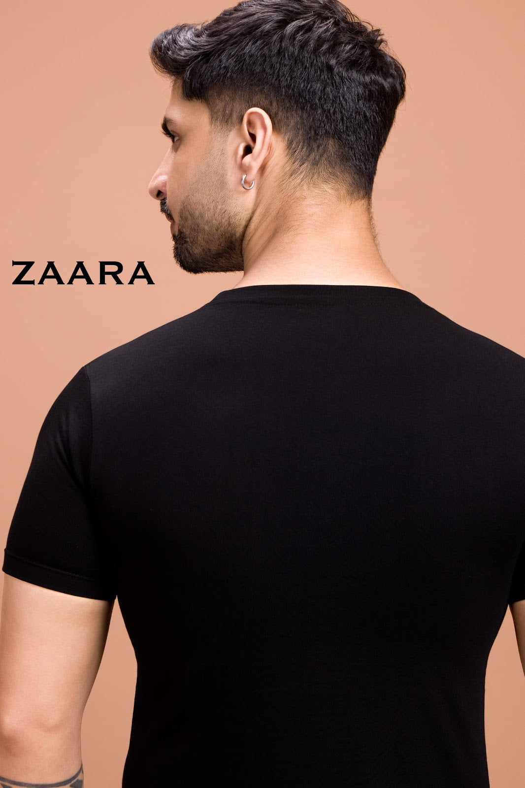 Round Neck Og 28 Zaara Cotton Biowashed Mens Tshirts Manufacturer India