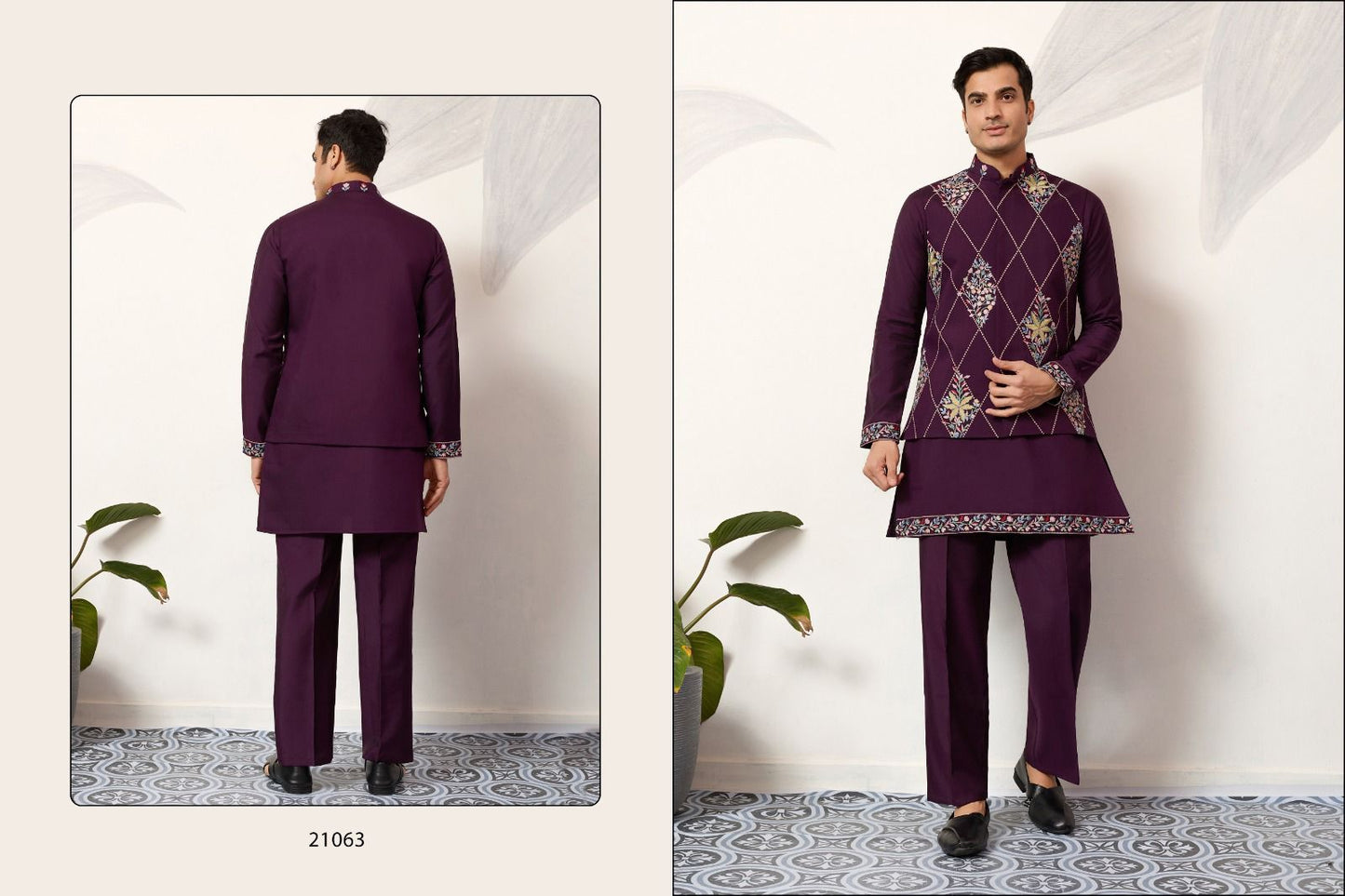 Royal Rivaaj Koti Shubhvastra Viscose Silk Mens Kurta Pajama Wholesale Price