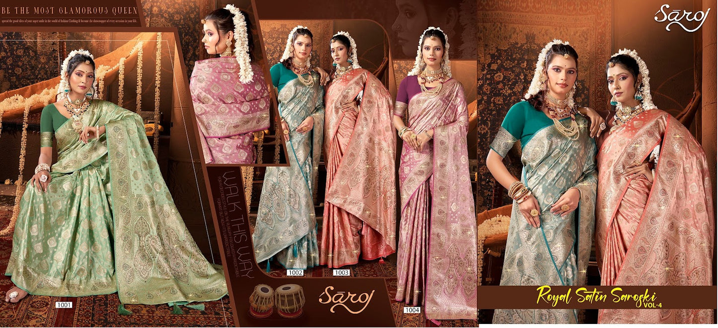 Ladli Silk Saroj Sarees Supplier Gujarat