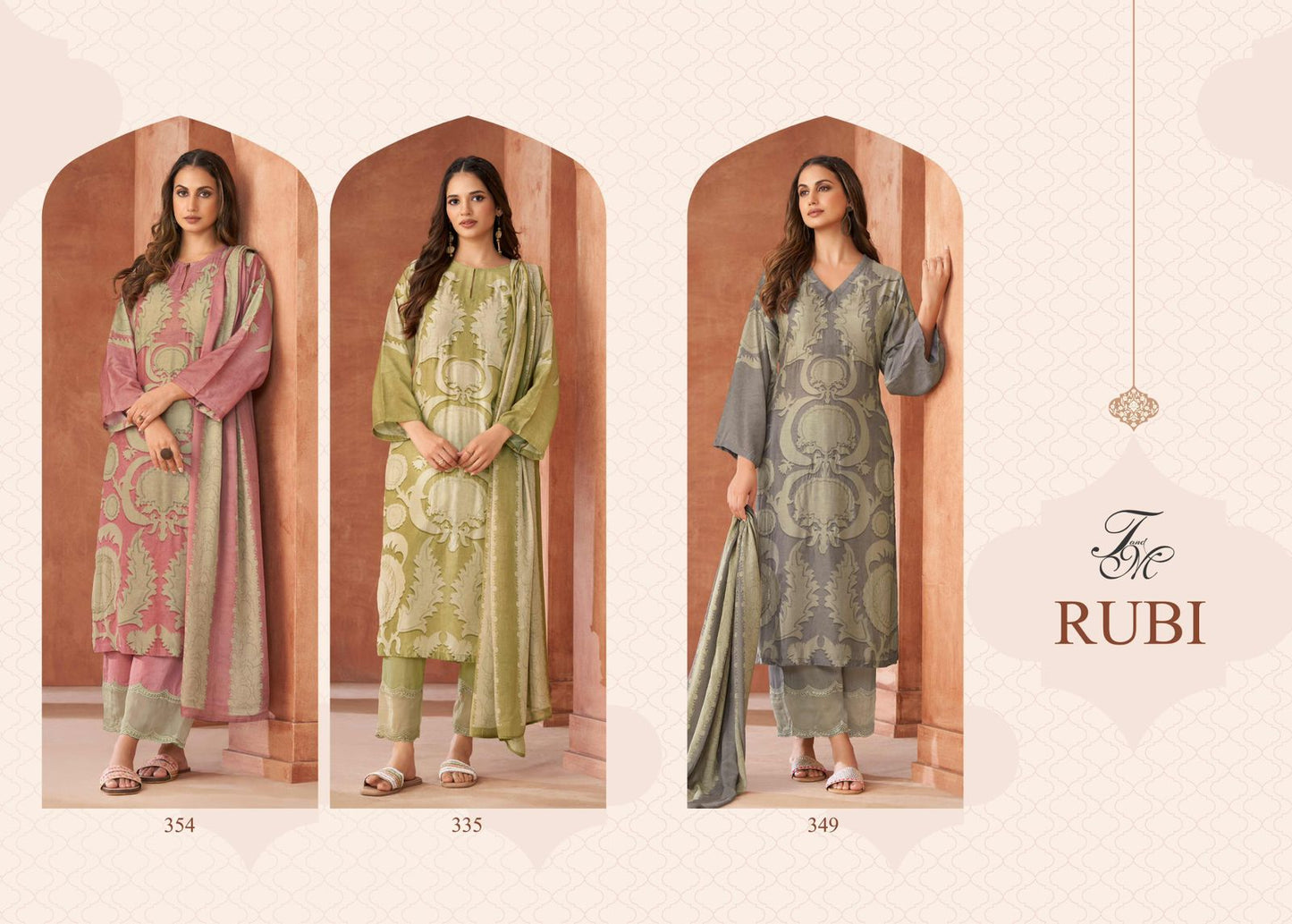 Rubi Tm Unique Muslin Pant Style Suits Supplier
