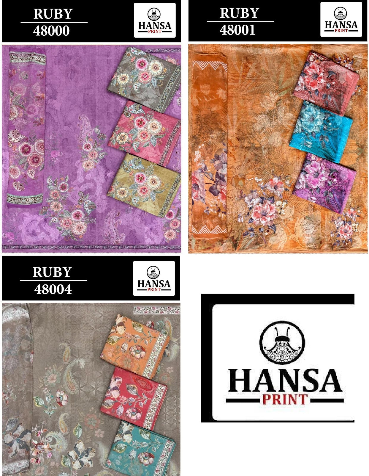 Ruby Hansa Prints Salwar Suits Exporter Gujarat