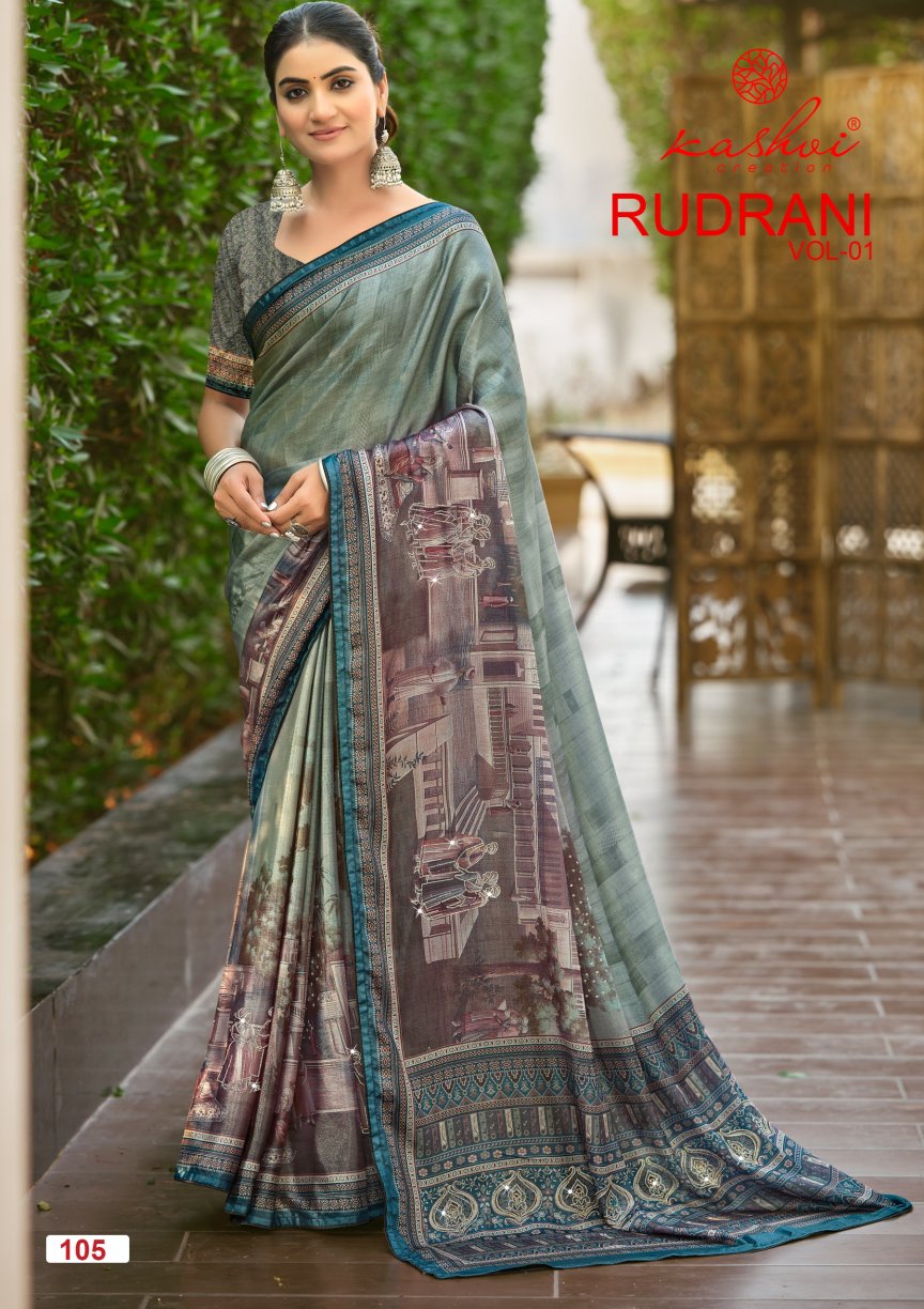 Rudrani Vol 1 Kashvi Creation Sarees Exporter