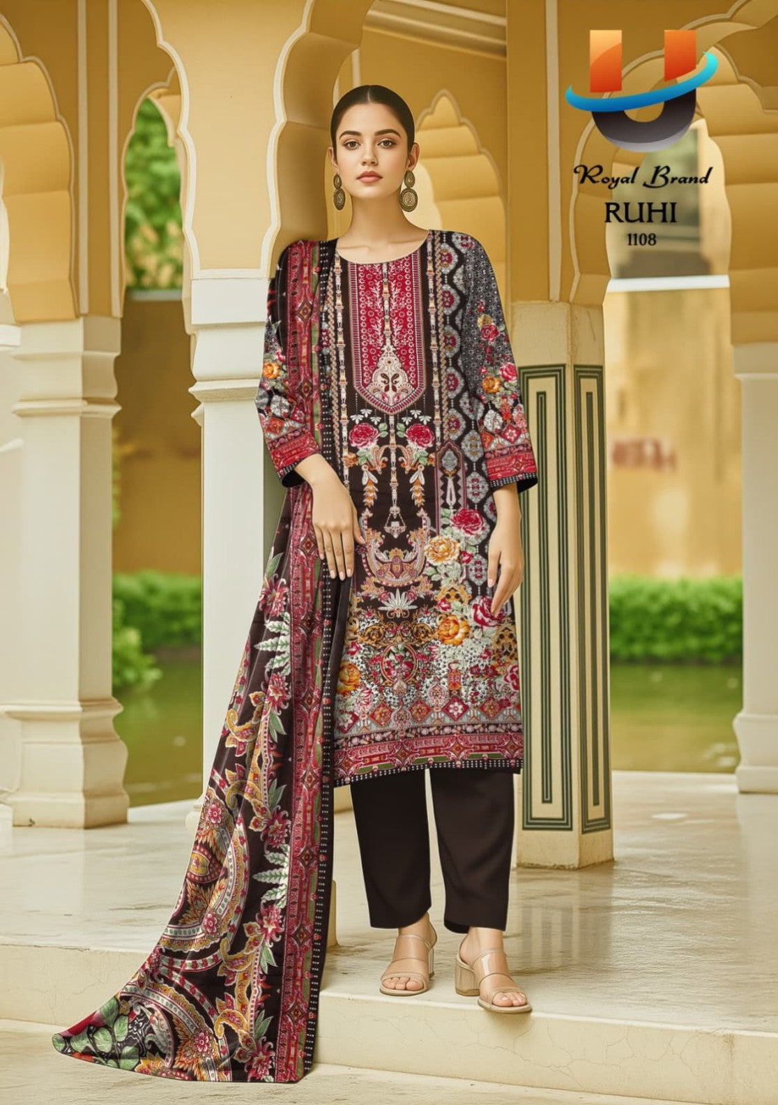 ruhi vol 11 royal brand cotton karachi salwar suits wholesale price