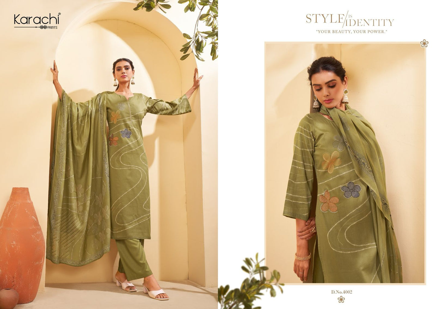 Ruhi Vol 4 Karachi Prints Jam Satin Pant Style Suits Exporter