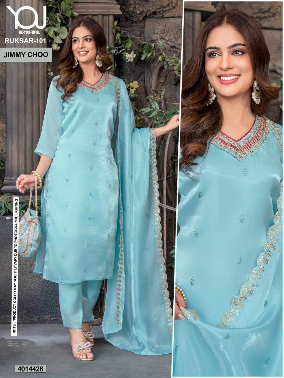 Ruksar 101 You Jimmy Choo Readymade Pant Style Suits Wholesale