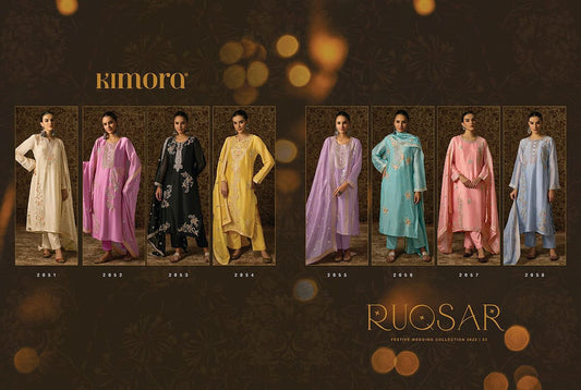 Ruosar Kimora Heer Pure Organza Pant Style Suits