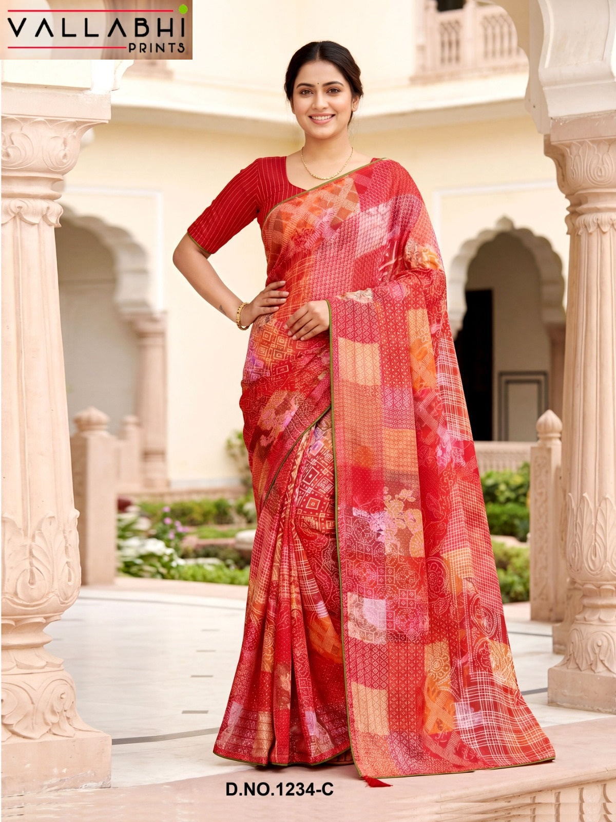 Rupanshi Vol 15 Vallabhi Prints Moss Sarees Supplier Ahmedabad