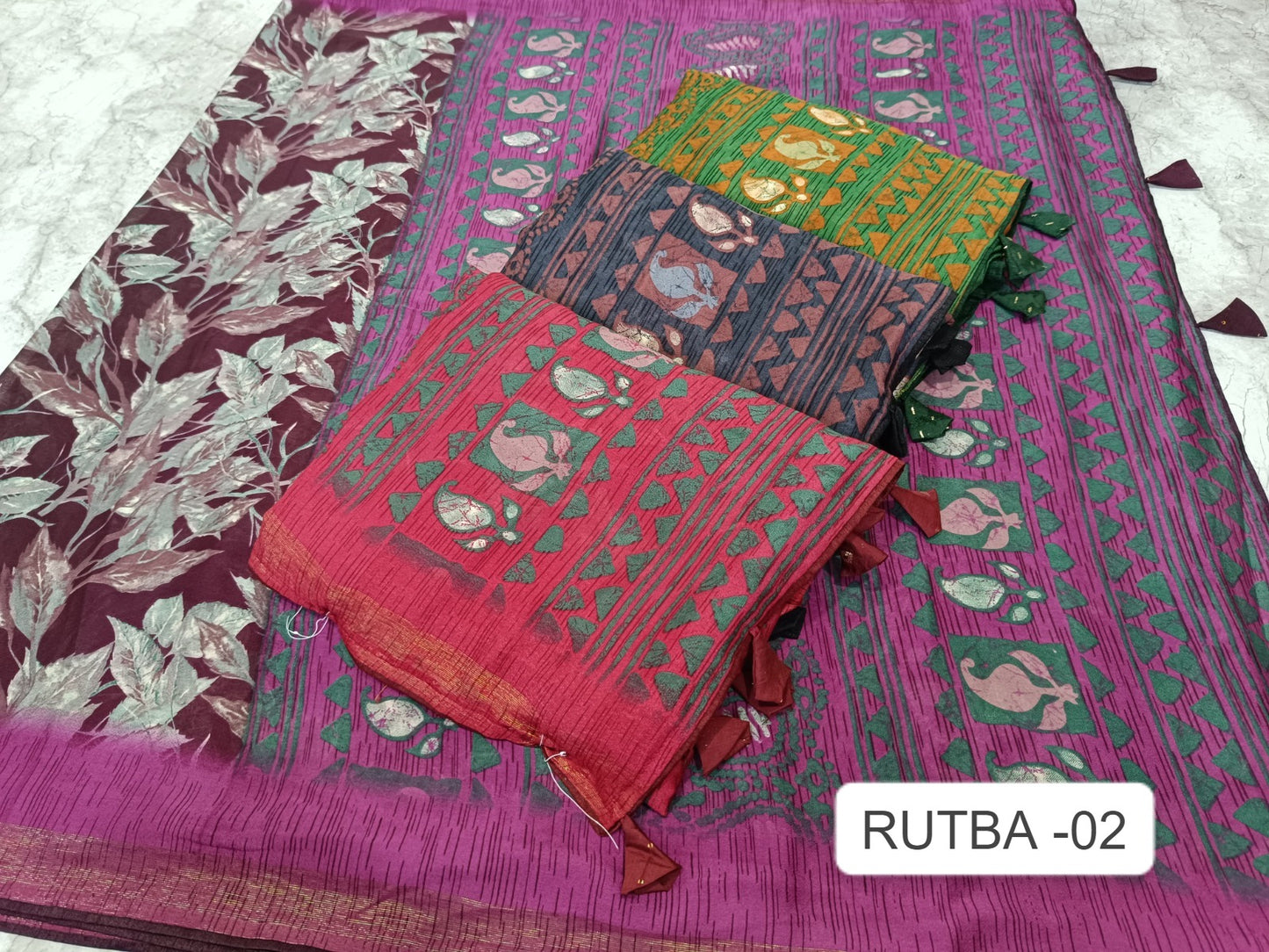 Rutba 2 Kalpveli Georgette Sarees Wholesaler