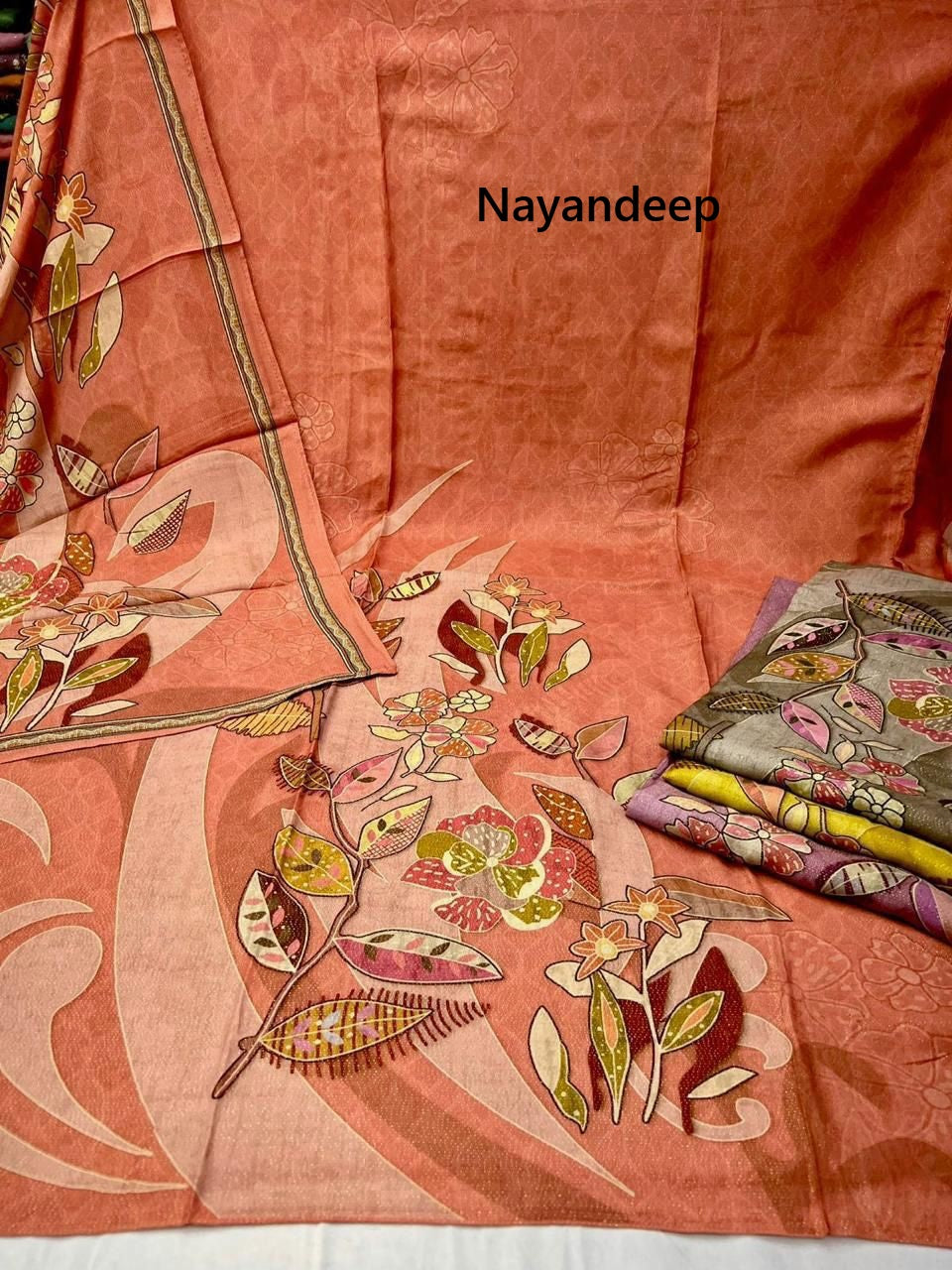 Saanvi 0203 Nayandeep Shimmer Salwar Suits Supplier India