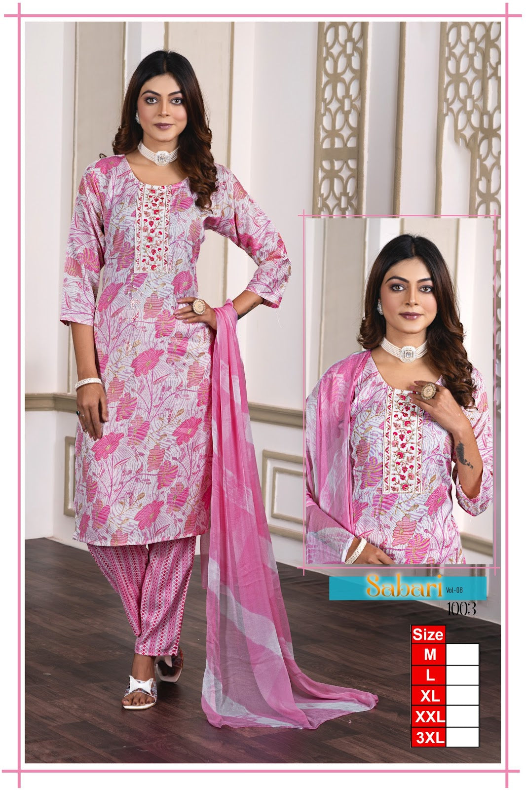 Sabari Vol 8 Girinemi Capsule Readymade Pant Style Suits Wholesaler Ahmedabad