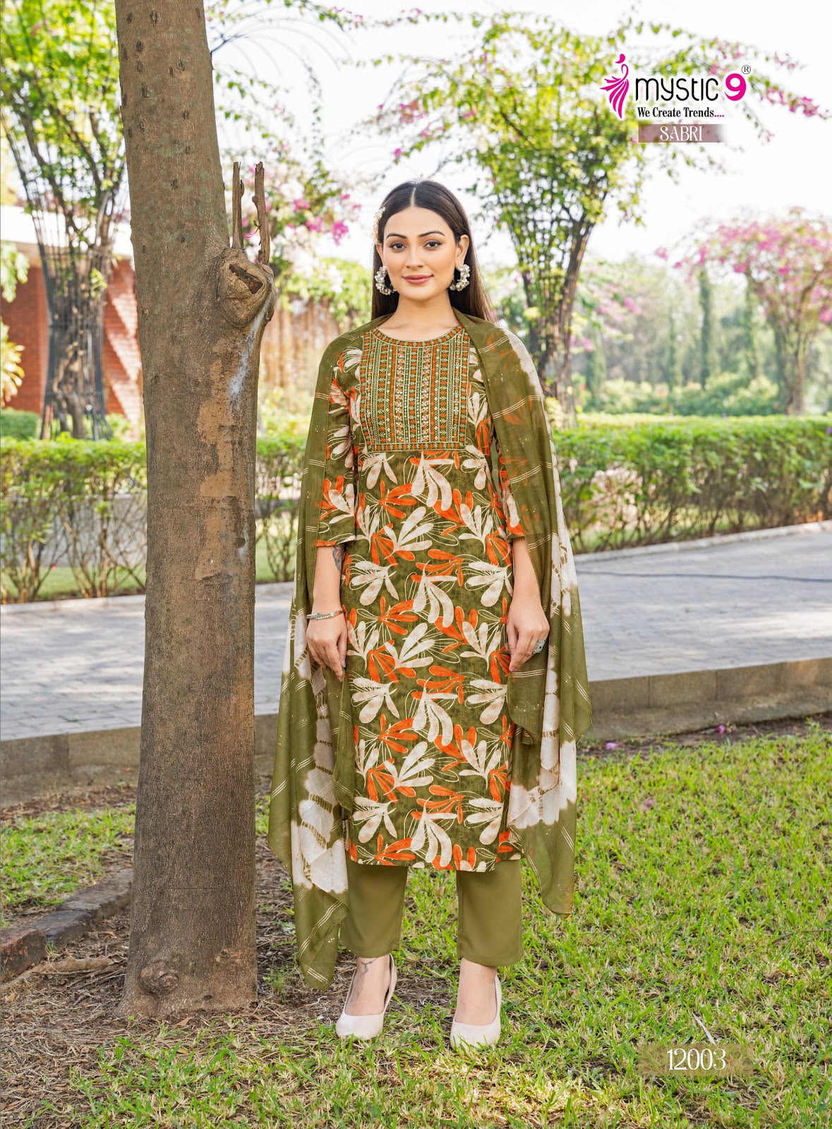 Sabri Vol 12 Mystic 9 Rayon Readymade Pant Style Suits Wholesale