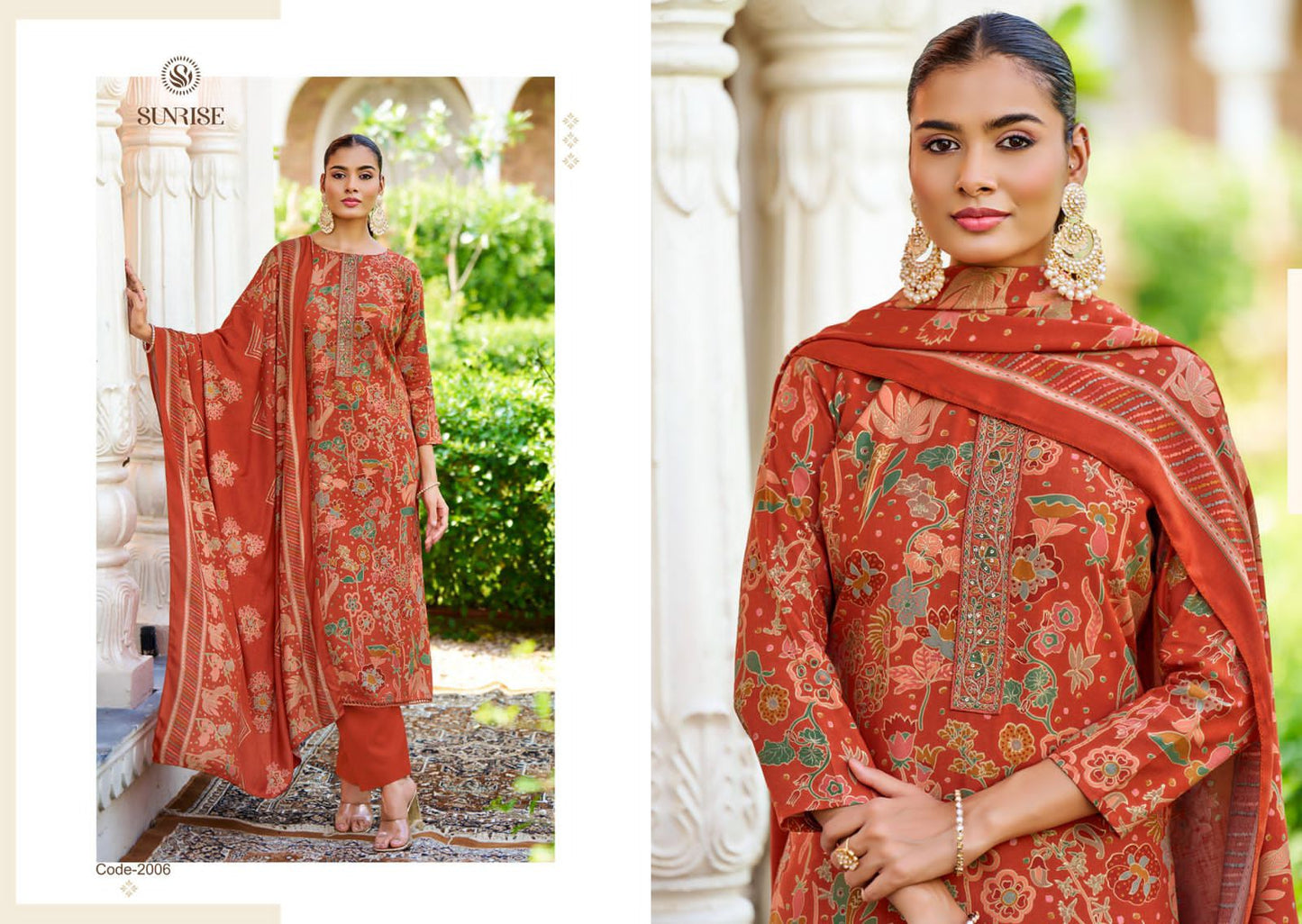 Safar Winter Vol 2 Sunrise Pashmina Suits Manufacturer India