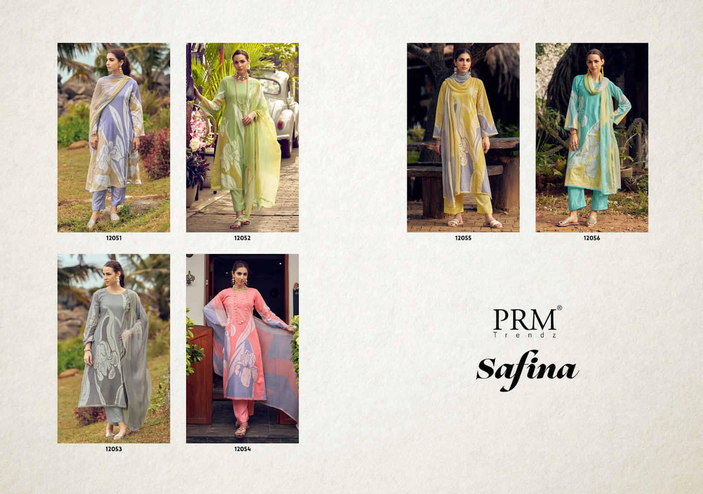 Safina Prm Trendz Pure Lawn Pant Style Suits Wholesale Price