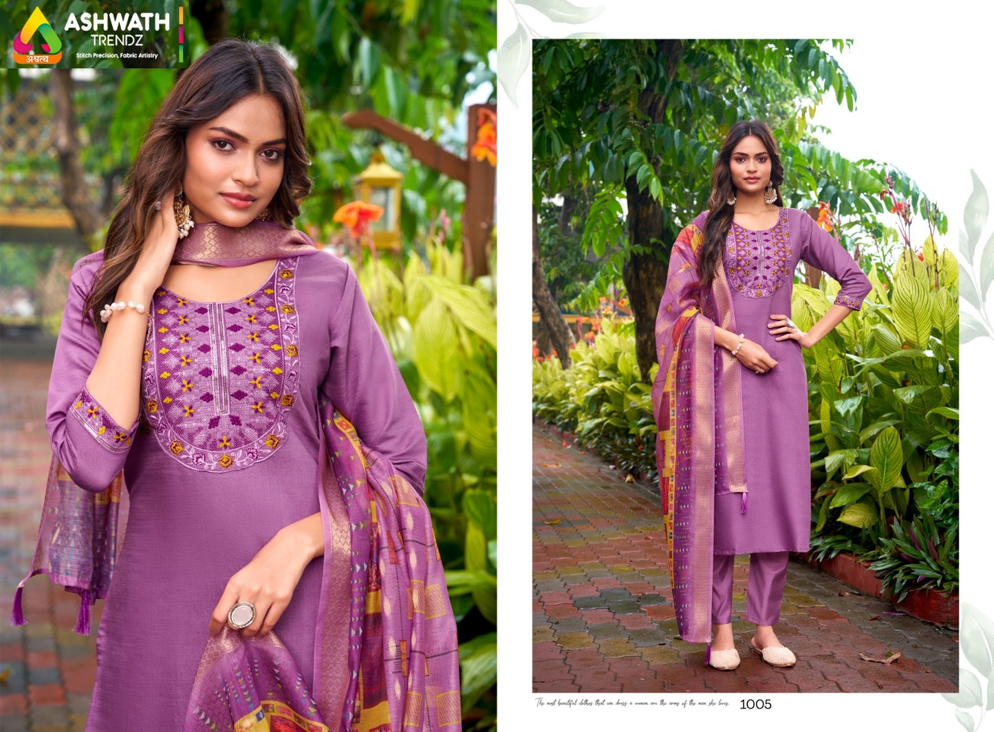 Sagun Ashwath Vetican Readymade Pant Style Suits Supplier Gujarat