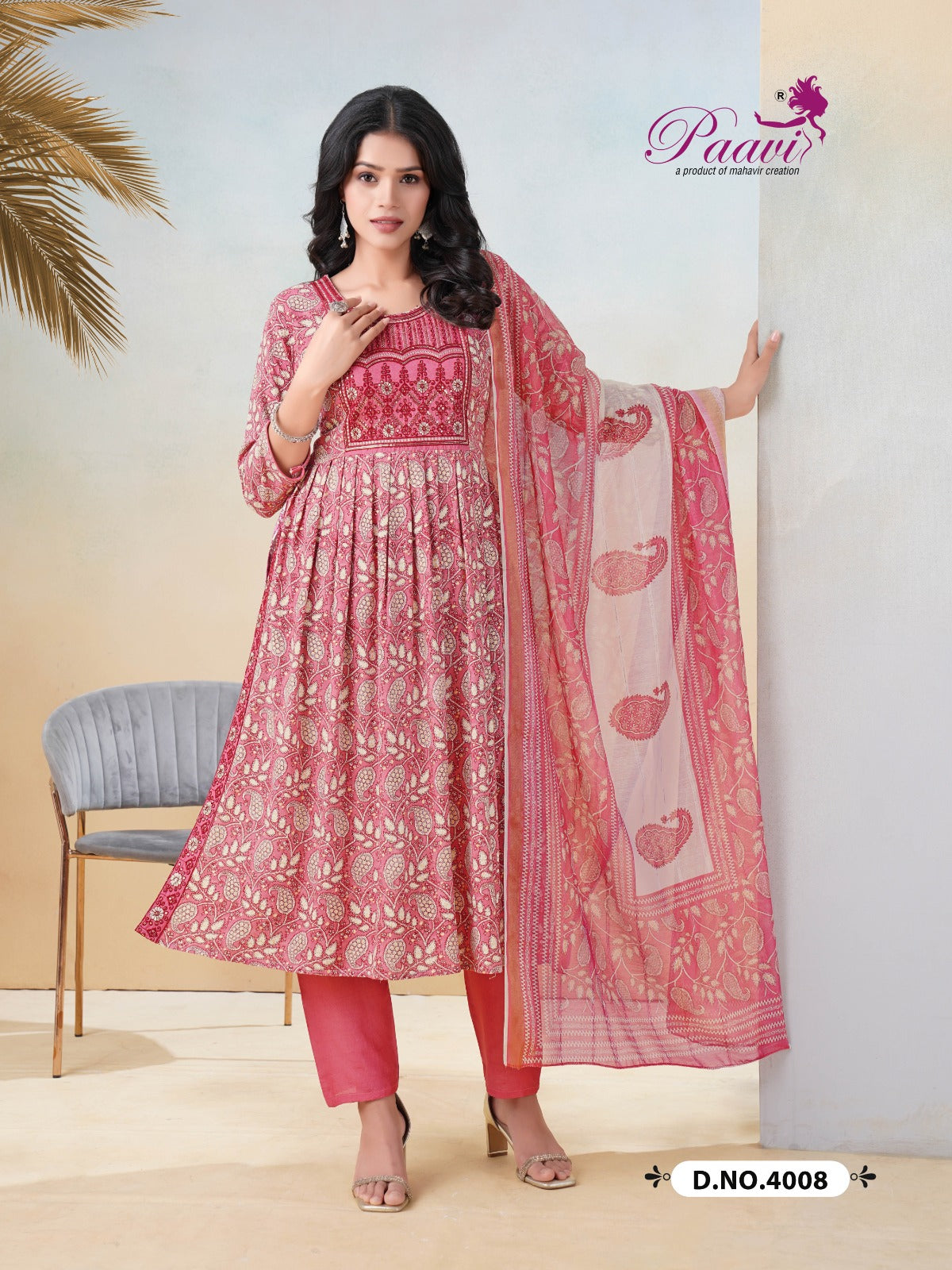 Saheli Paavi Portion Readymade Pant Style Suits Wholesale Price