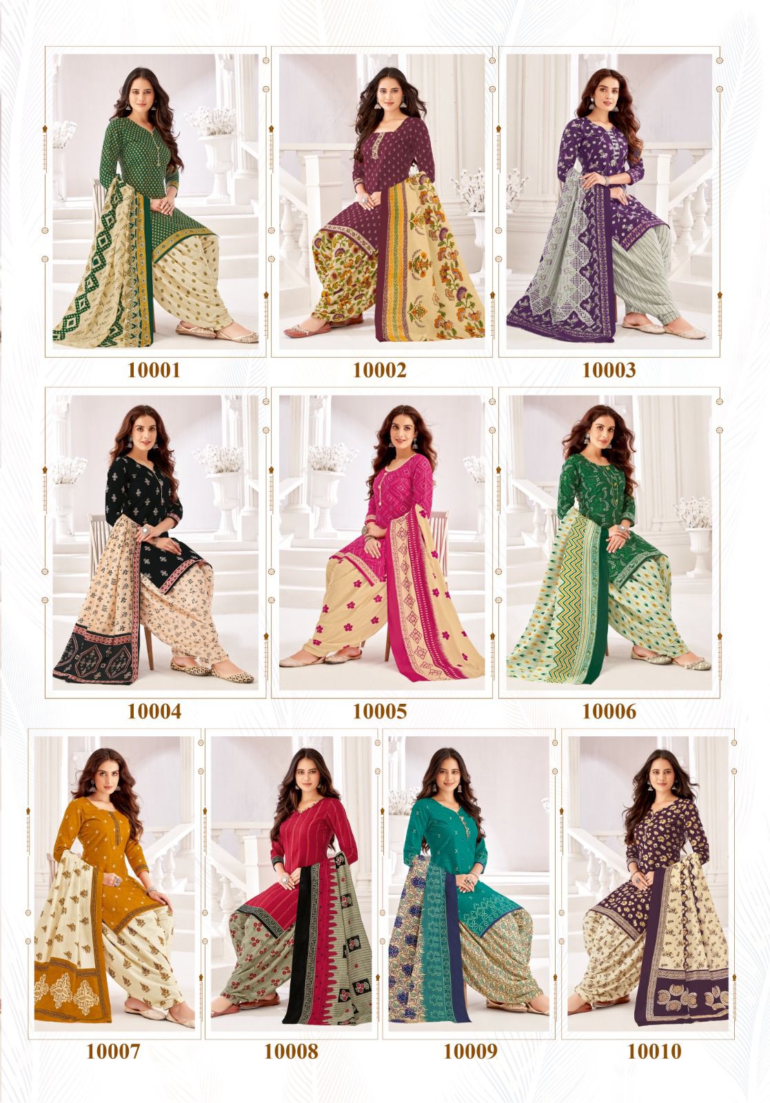 Saheli Vol 10 Miss World Choice Cotton Dress Material Supplier India