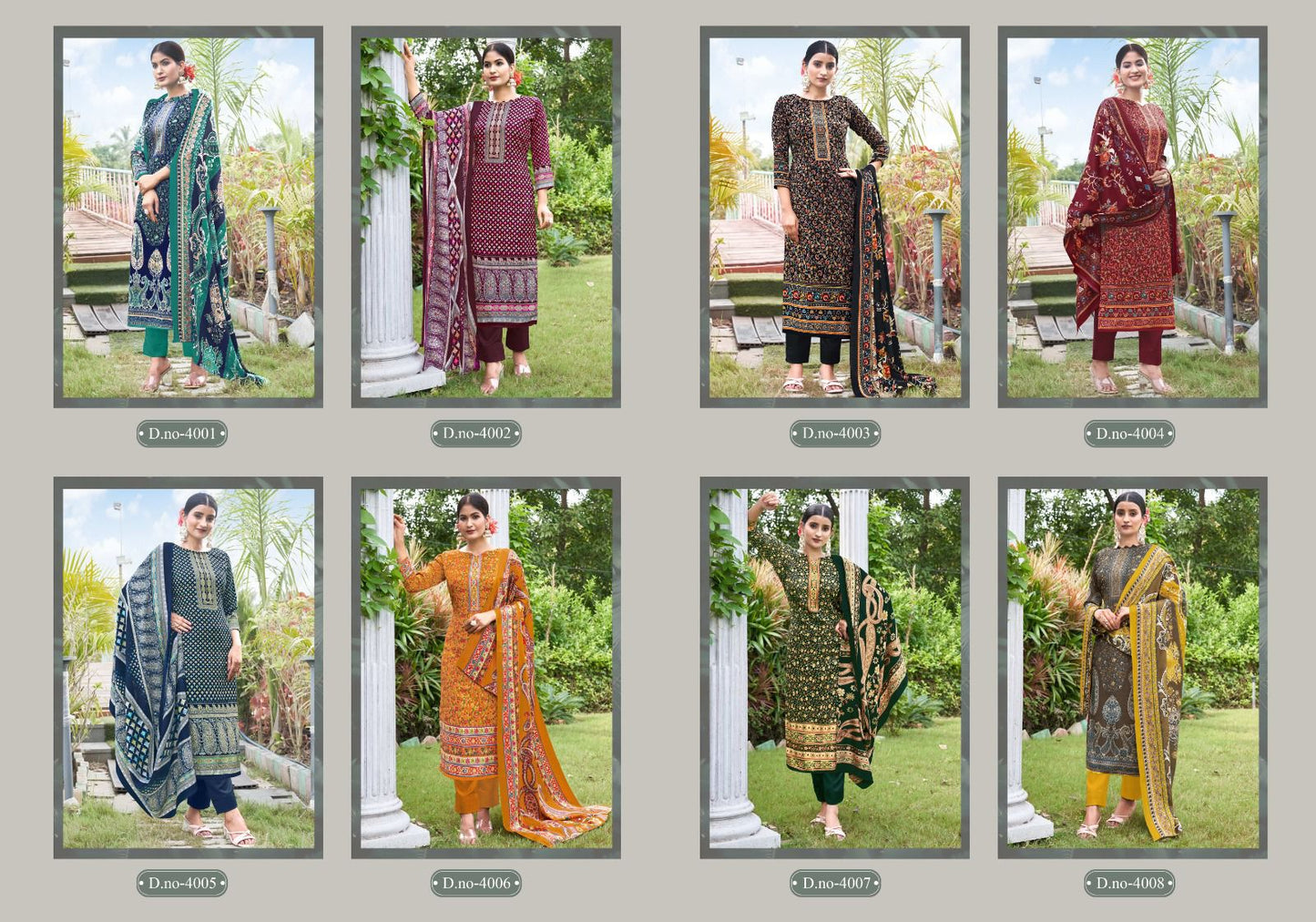 Saira Radha Fab Pashmina Suits Wholesale Price