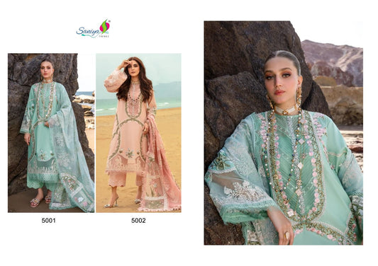 Saira Sakira Vol 5 Saniya Trendz Cotton Pakistani Salwar Suits Supplier