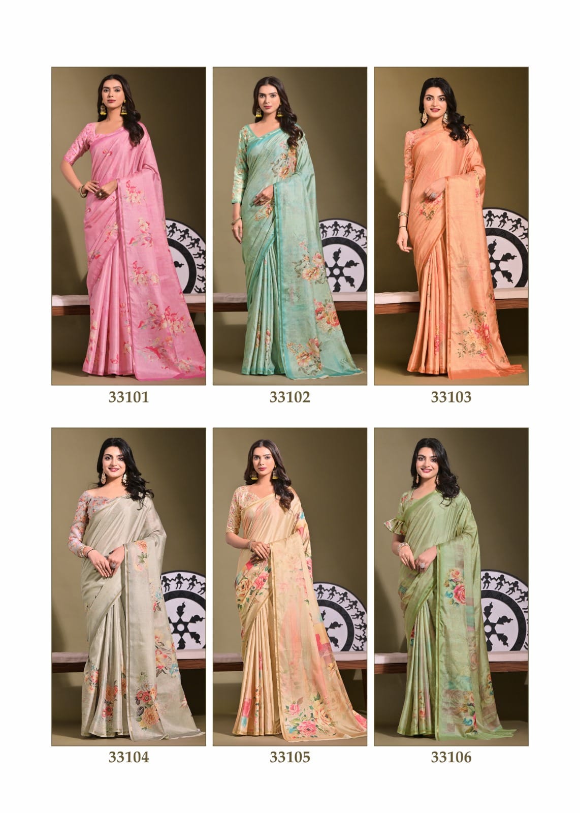 Saisha Ruchi Tussar Silk Sarees Exporter India