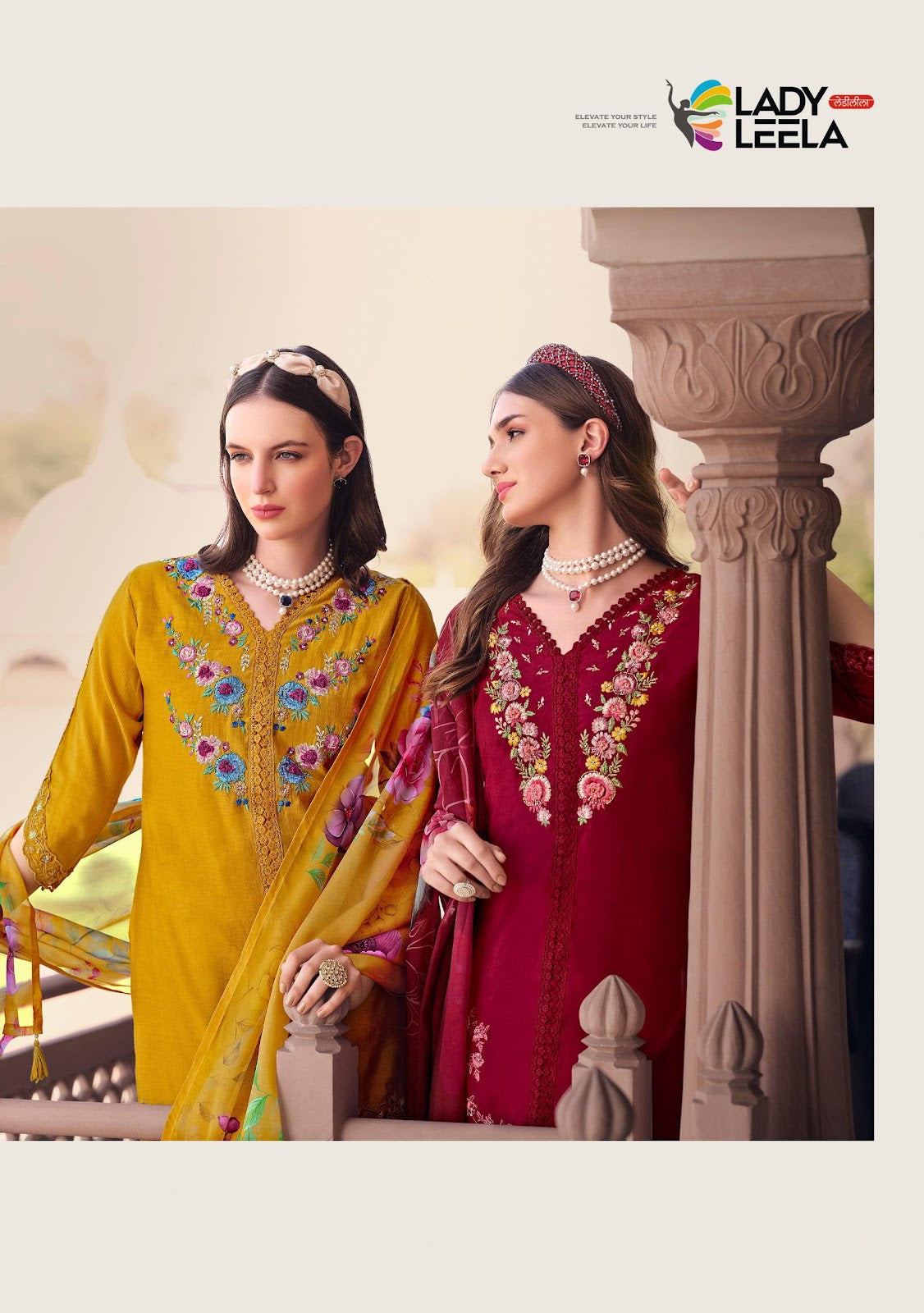 Sajda Ladyleela Vetican Readymade Pant Style Suits Supplier