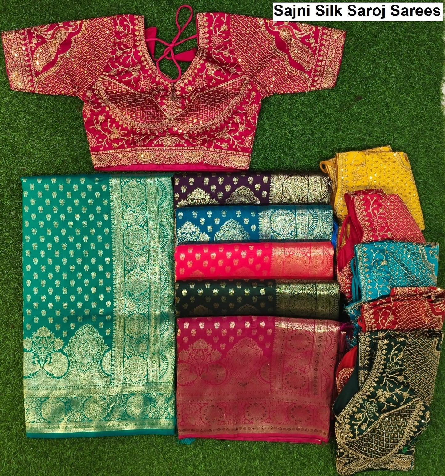 Sajni Silk Saroj Sarees Exporter