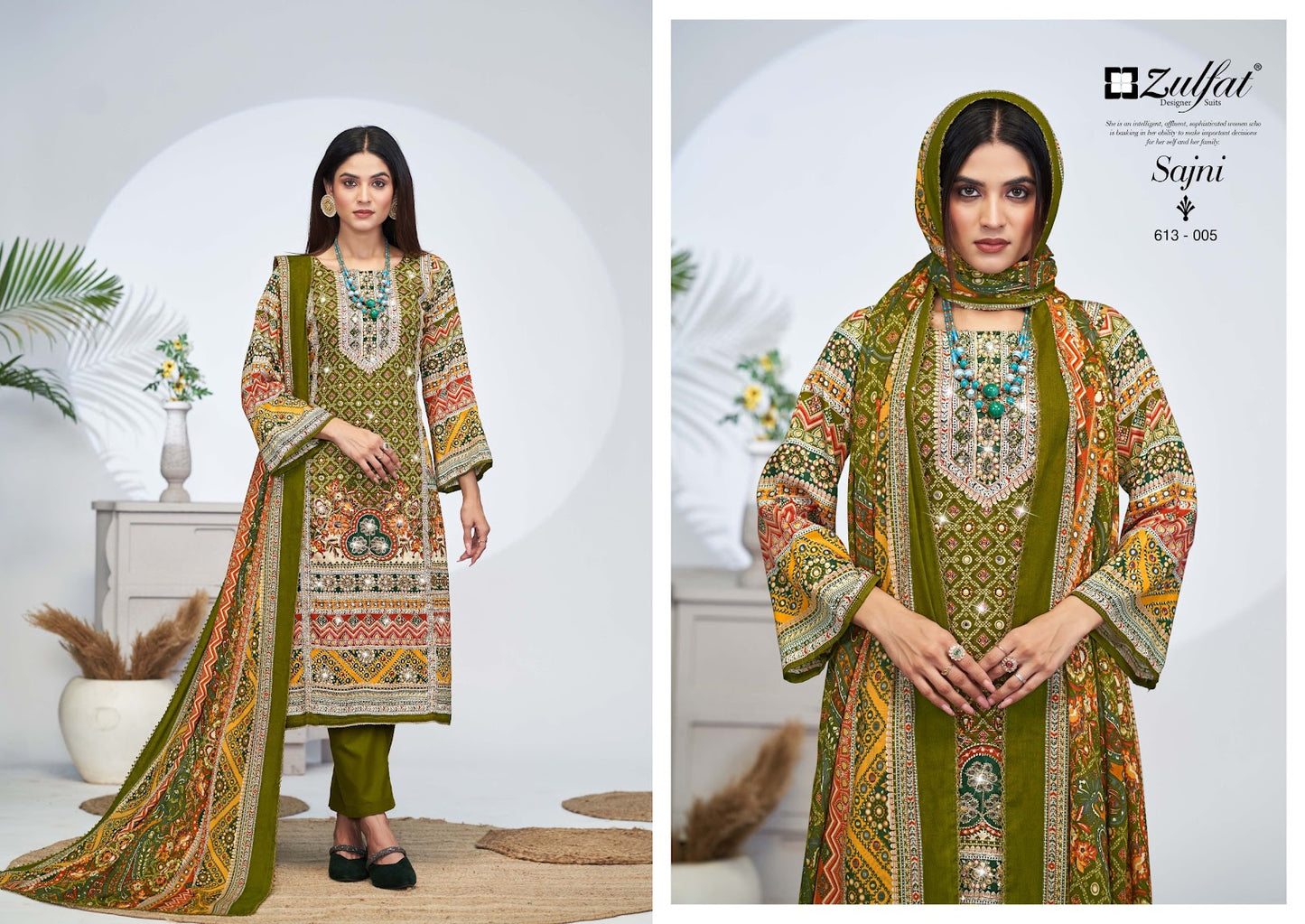 Sajni Vol 4 Zulfat Designer Jam Cotton Karachi Salwar Suits Wholesale Price