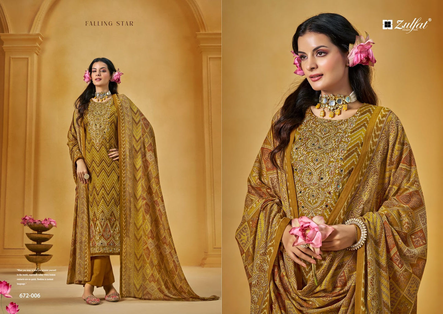 Sajni Vol 9 Zulfat Designer Jam Cotton Karachi Salwar Suits Wholesaler Ahmedabad