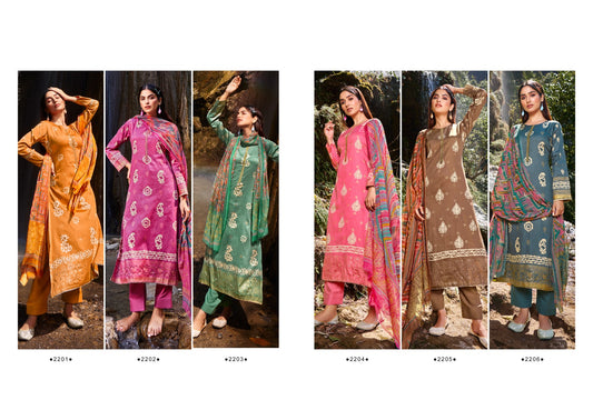 Sakhi-Gold Glitter Rupali Jaam Satin Pant Style Suits Supplier