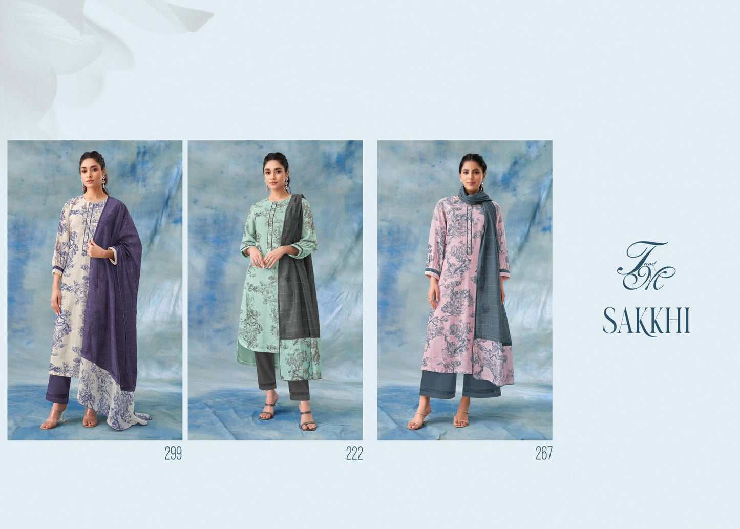 Sakkhi Tm Linen Pant Style Suits