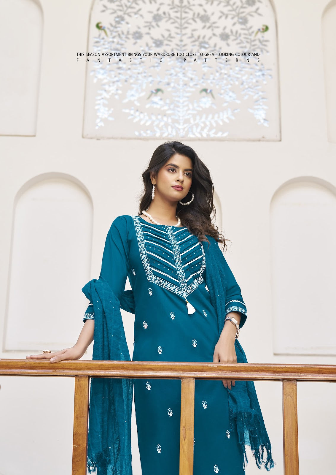 Samaira Karissa Premium Cotton Readymade Suits Supplier Gujarat