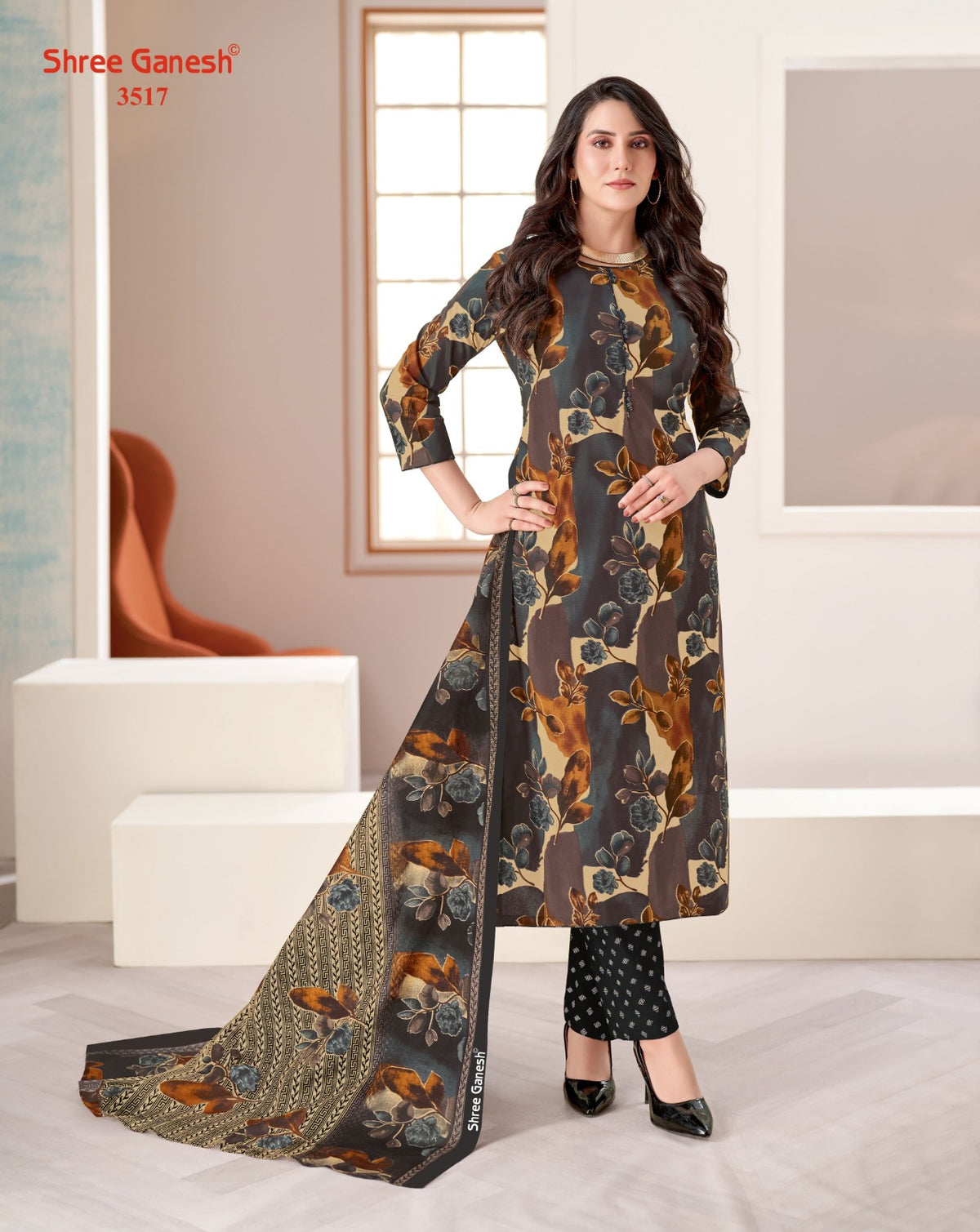 Samaiyra Vol 25 Shree Ganesh Cotton Dress Material Wholesale Price