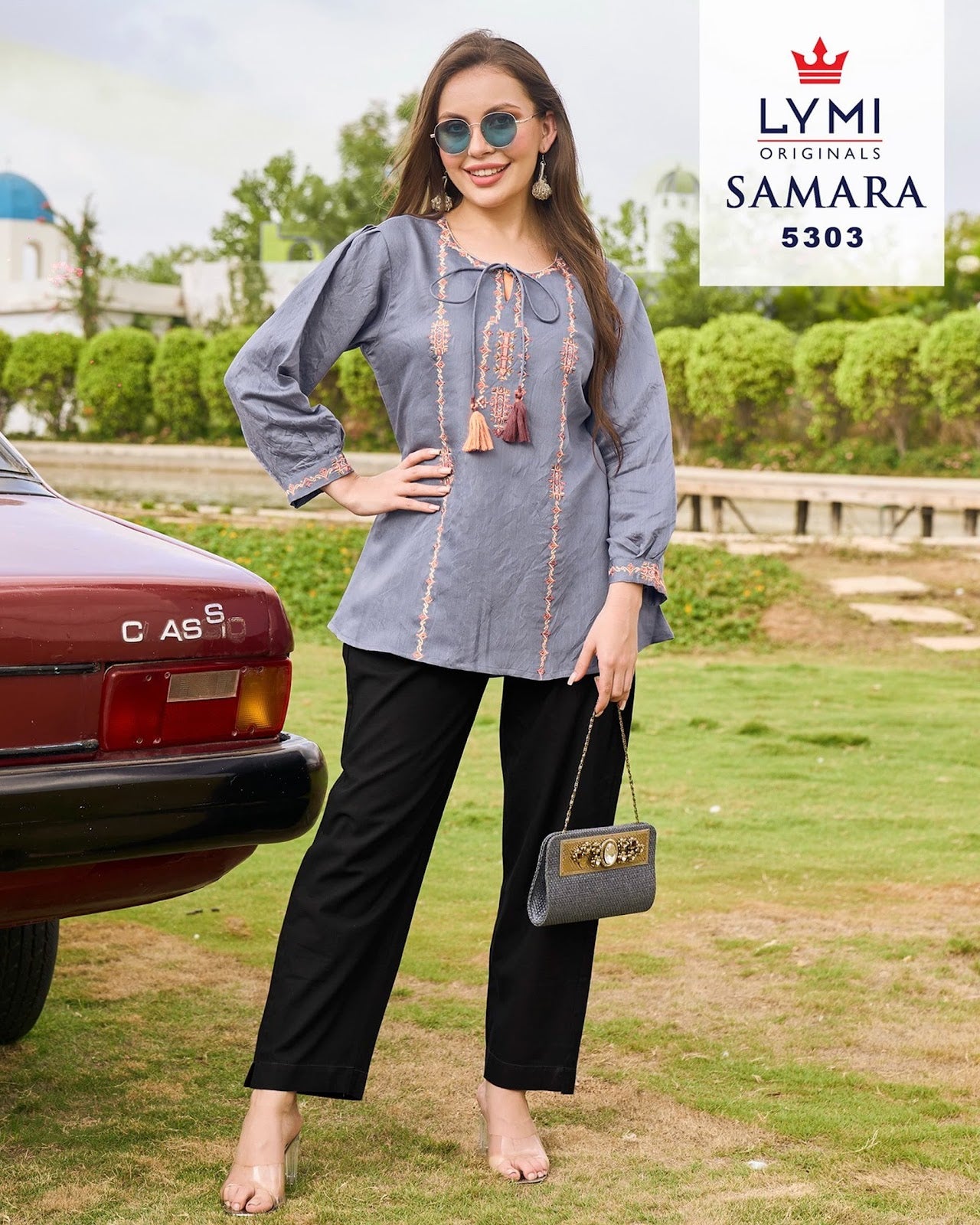 Samara Lymi Viscose Stylish Short Tops Exporter India