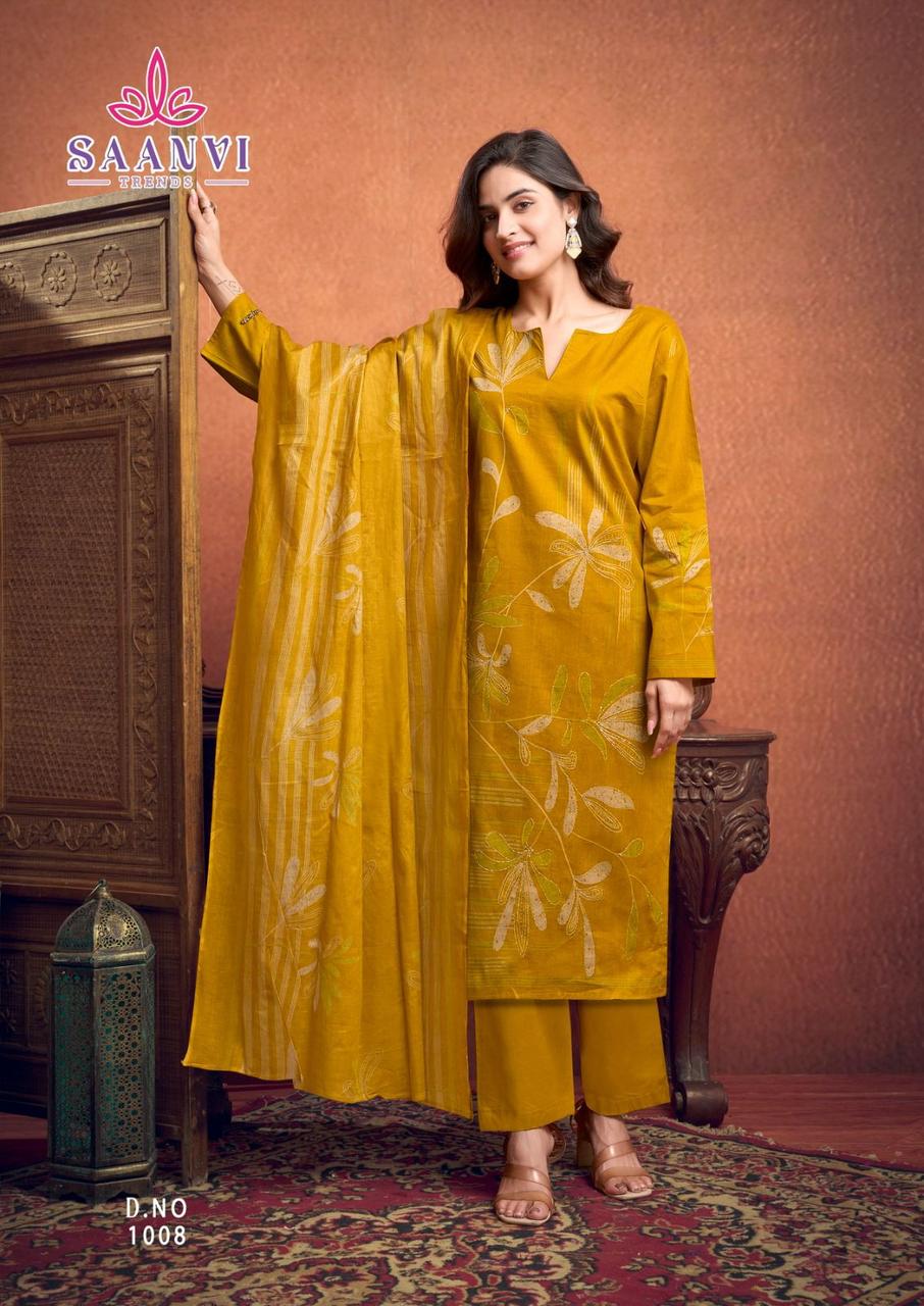 Samayra Saanvi Cotton Karachi Salwar Suits Supplier Gujarat