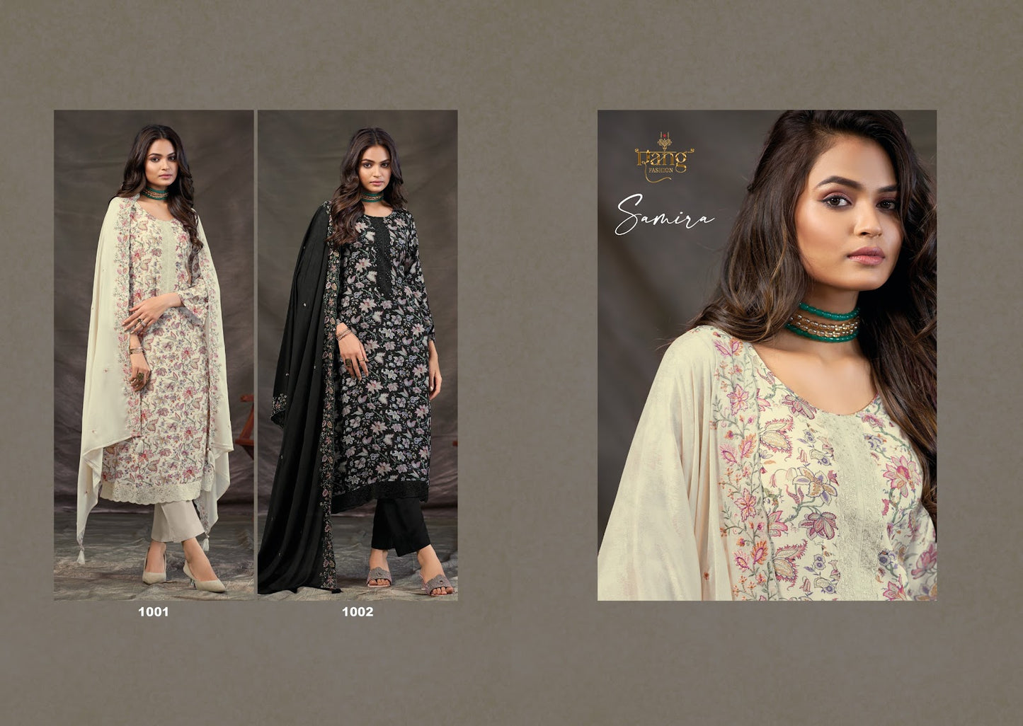 Samira Rang Fashion Viscose Pant Style Suits Exporter