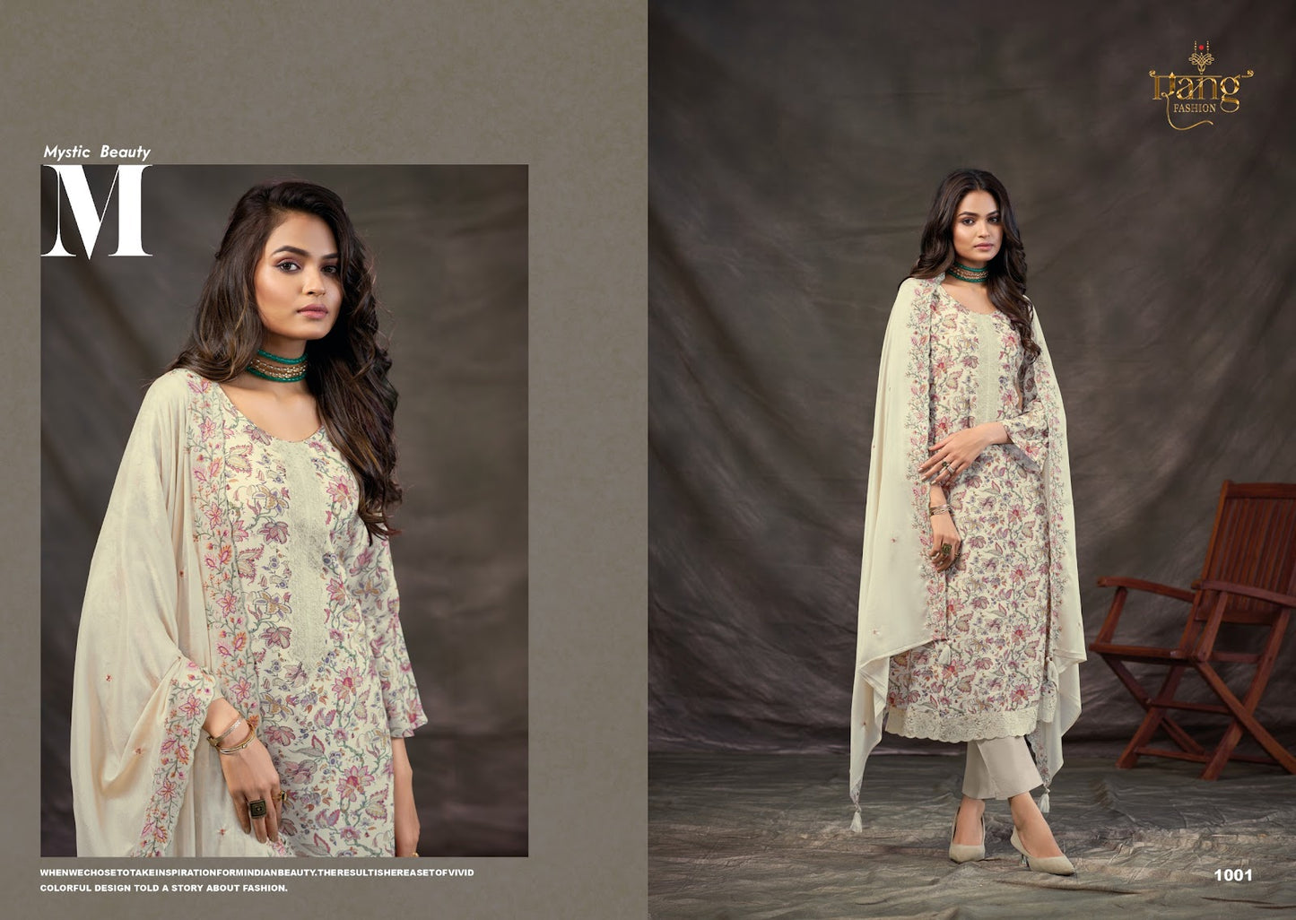 Samira Rang Fashion Viscose Pant Style Suits Exporter