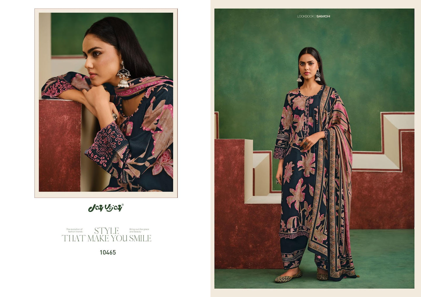 Samoh Jay Vijay Pashmina Suits Exporter