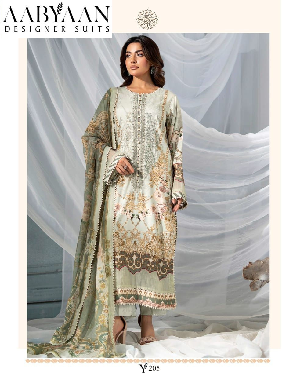 Sana Safina Vol 2 Aabyaan Mix Cotton Karachi Salwar Suits Wholesaler