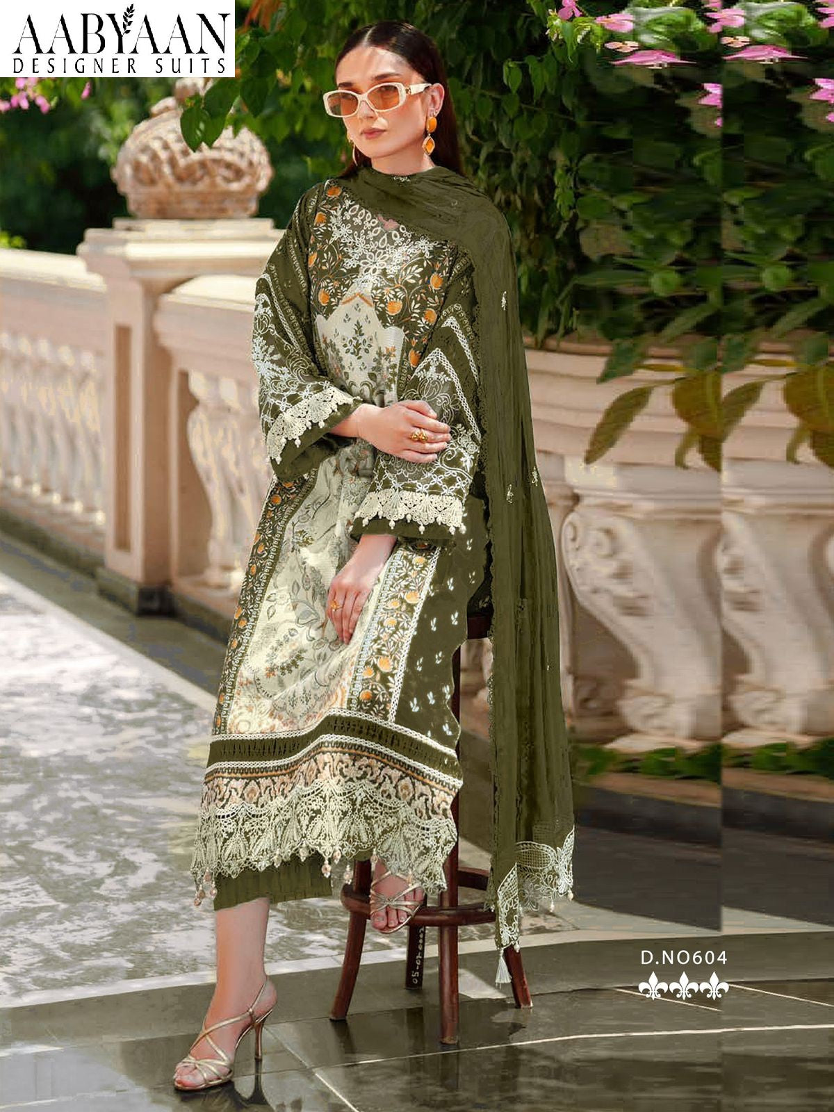 Sana Safina Vol 6 Aabyaan Cotton Karachi Salwar Suits Supplier Gujarat