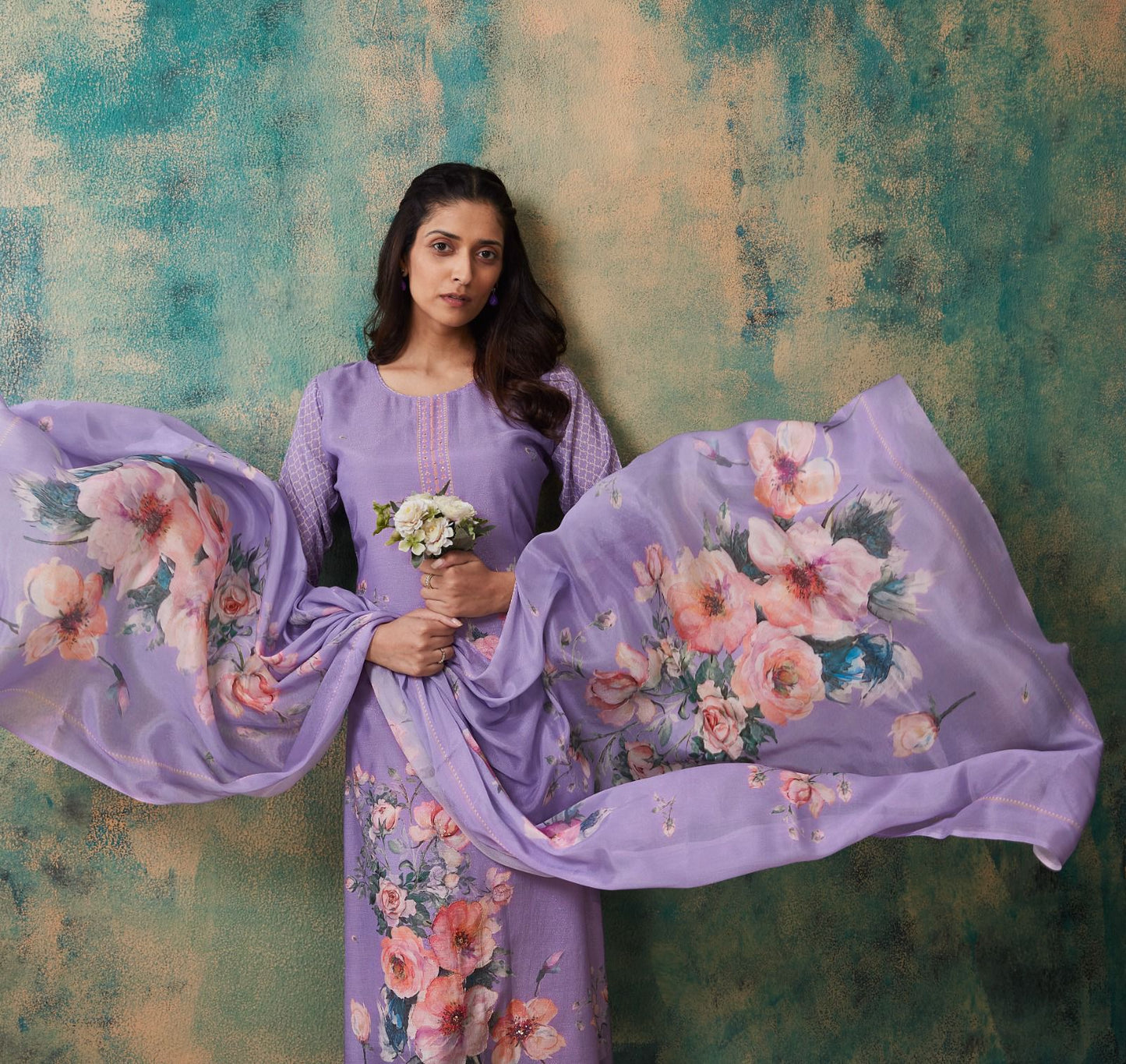 Sandhya Shivaay Muslin Pant Style Suits Supplier Gujarat