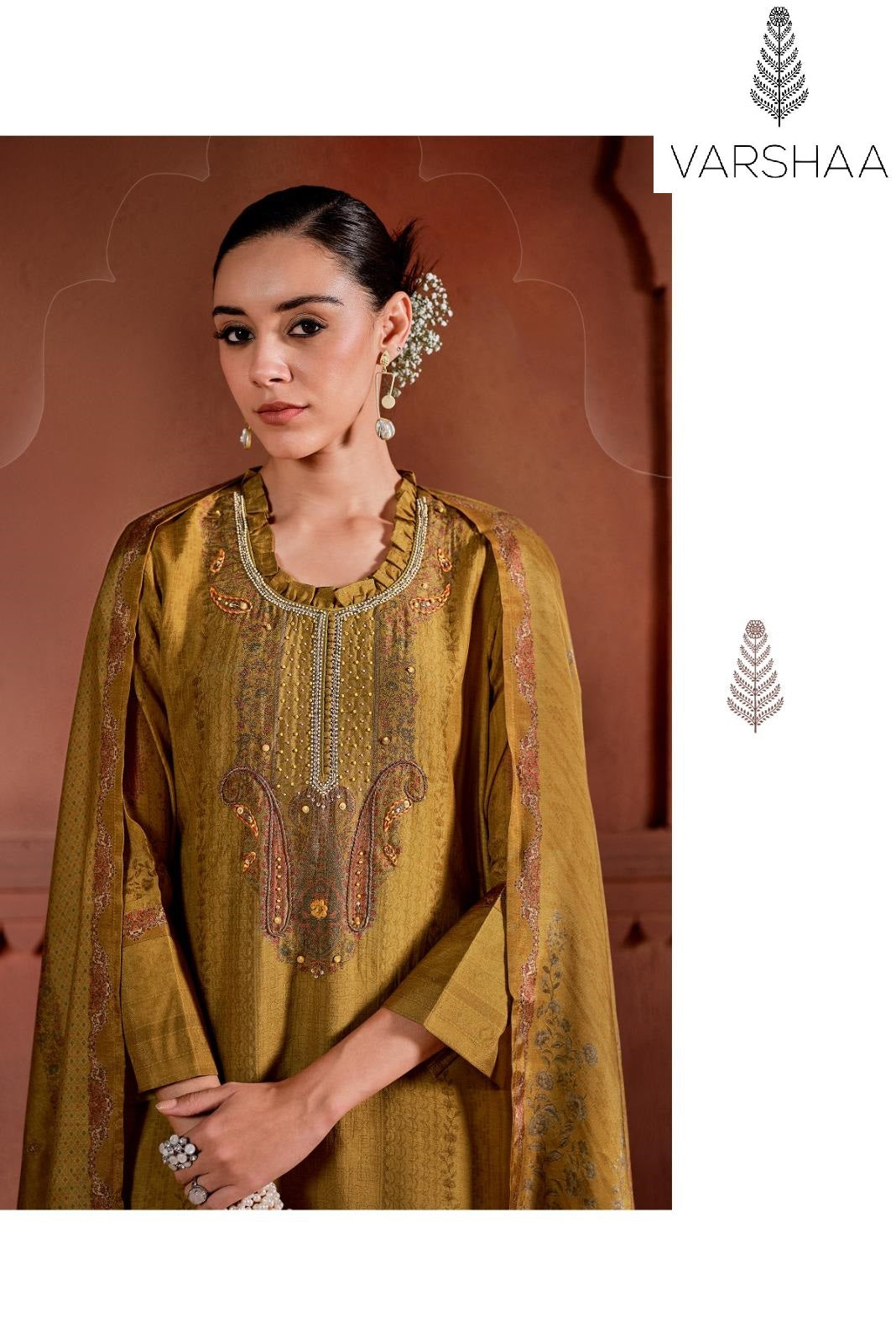 Santoni Varshaa Viscose Plazzo Style Suits Manufacturer Ahmedabad
