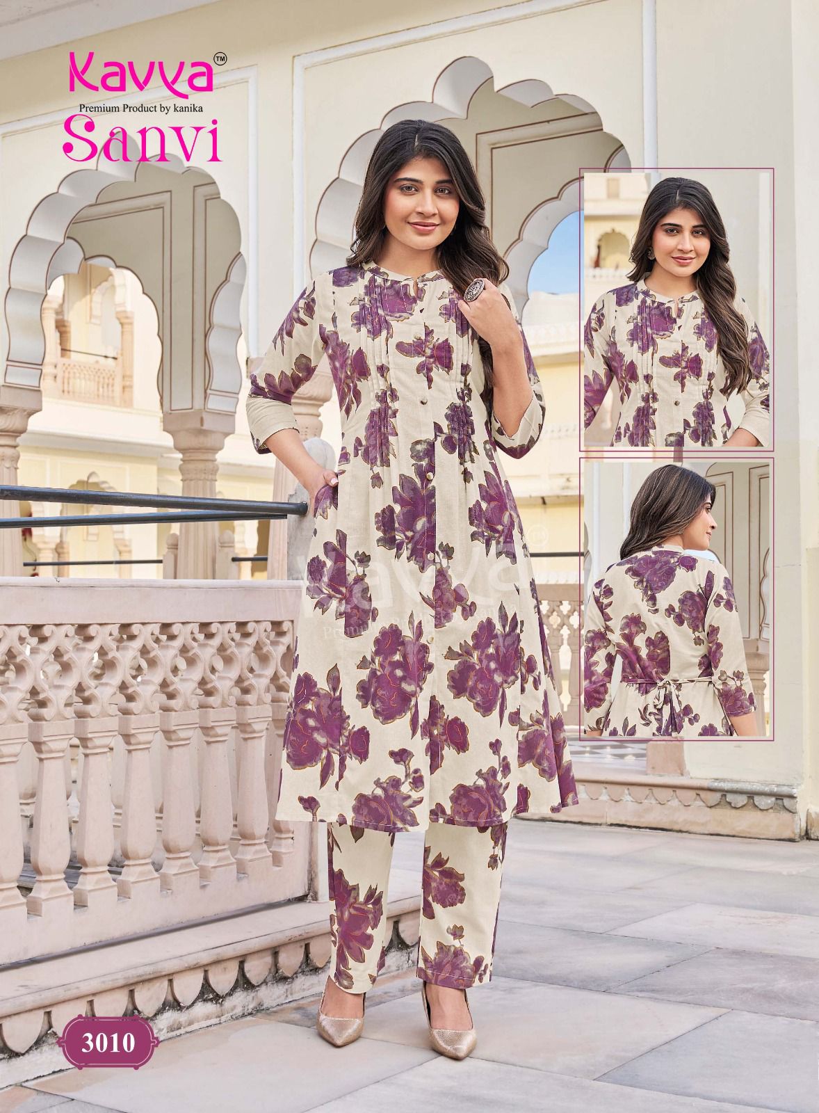 Sanvi Vol 3 Kavya Cotton Co Ord Set Wholesale Price