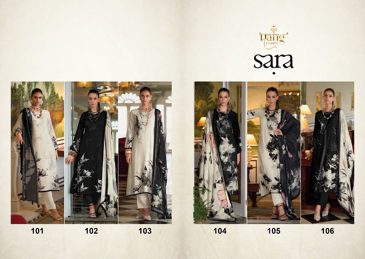 Sara Rang Fashion Wool Pashmina Suits Manufacturer Ahmedabad
