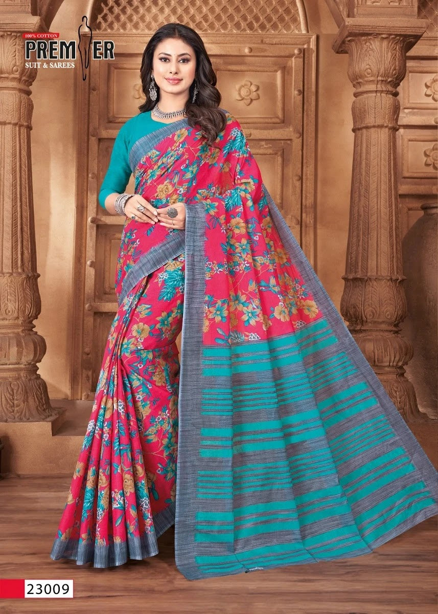 Saravani Vol 23 Premier Cotton Sarees Manufacturer