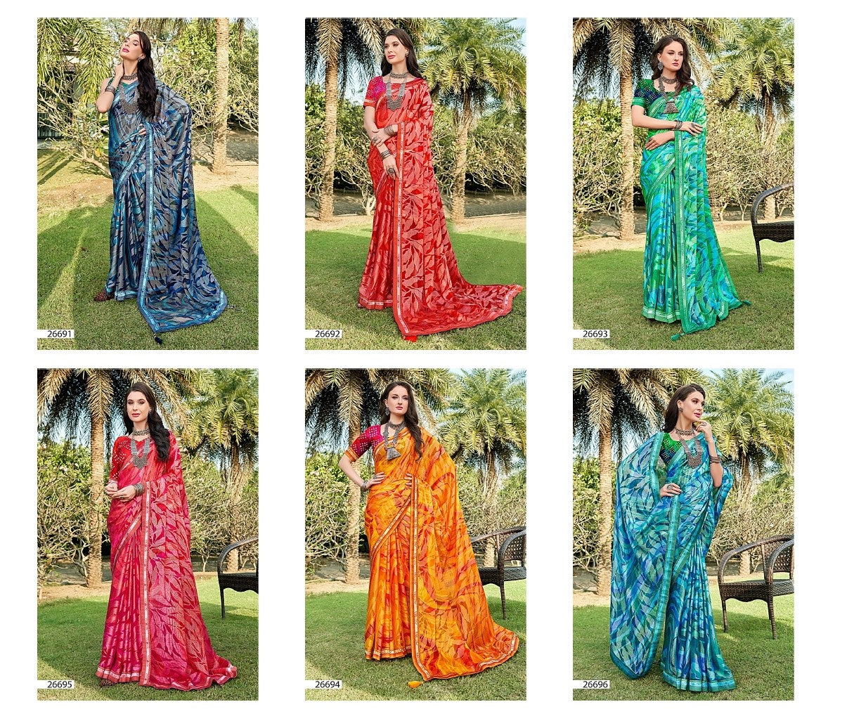 Saroja Vallabhi Prints Brasso Sarees