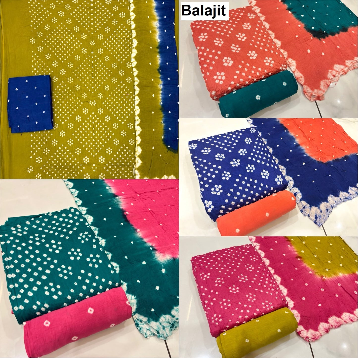 Satin Cotton 2007 Balajit Salwar Suits Manufacturer