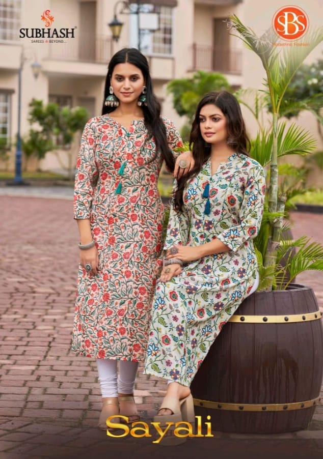 Sayali Sbs Cotton Long Kurtis Supplier Gujarat