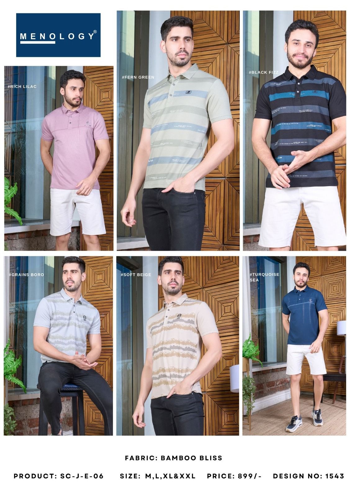 Sc J E 6 Menology Bamboo Mens Tshirts Wholesaler India