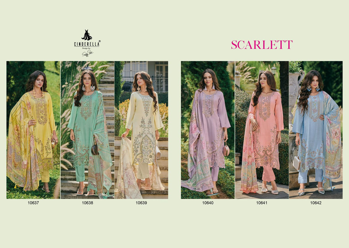 Scarlett Cinderella Bemberg Muslin Pant Style Suits