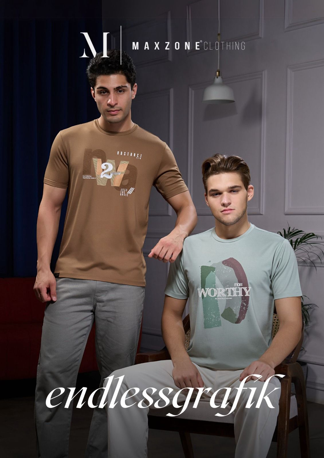 Sds J F 32 A Vol 2117 Maxzone Clothing Tencil Lycra Mens Tshirts Manufacturer Ahmedabad